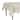 French Home Linen 71" x 104" Arboretum Tablecloth - Ivory and Taupe