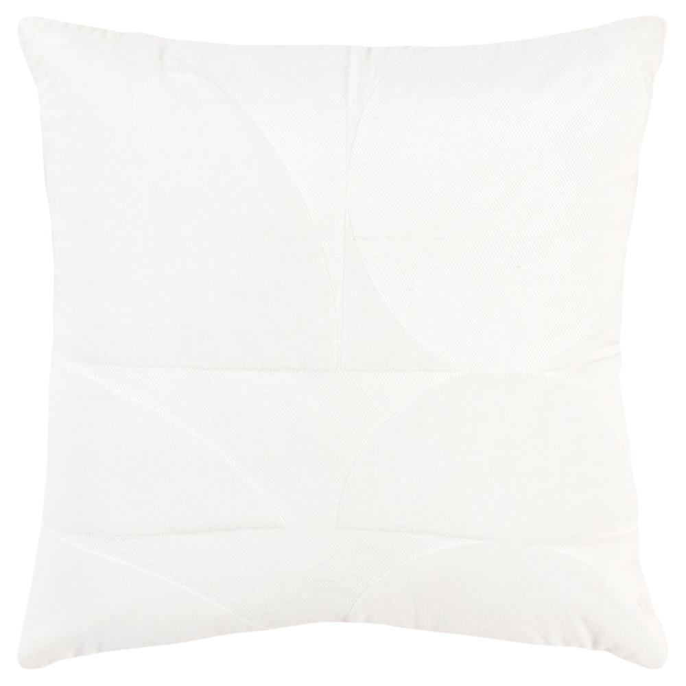 Rizzy Home Cotton Velvet Contemporary Shape Throw Pillow Cover…