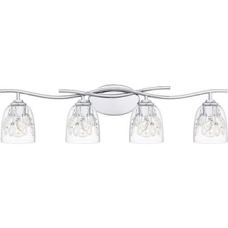 Polished Chrome Four Light Bath from the Ansley Collection - Bed Bath ...