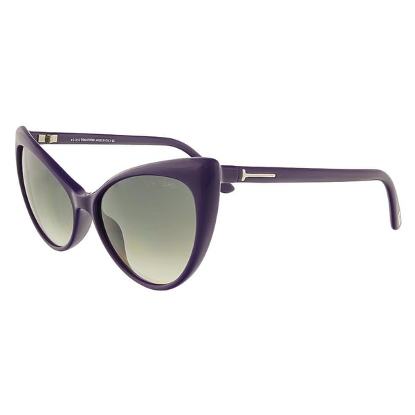 Tom Ford FT303/S 90B Anastasia Purple Full Rim Cateye Sunglasses - 55-15-135