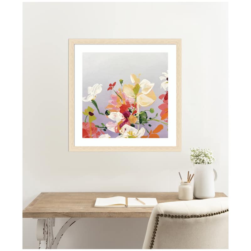 Kate and Laurel Framed Art Facing Each One by Emma Daisy