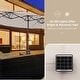 preview thumbnail 30 of 53, Costway 11 PCS Patio Dining Set with 15ft Double-Sided Patio Umbrella