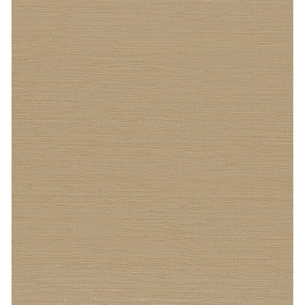 A-Street Prints Kira Beige Hemp Wallpaper
