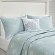 preview thumbnail 5 of 12, Harbor House Seaside 4 Piece Cotton Reversible Embroidered Quilt Set with Throw Pillow