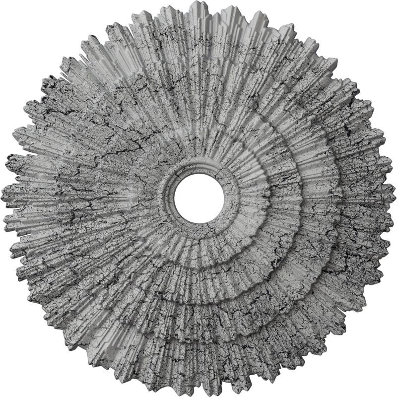 24 3/4"OD x 3 1/4"ID x 1 7/8"P Eryn Ceiling Medallion
