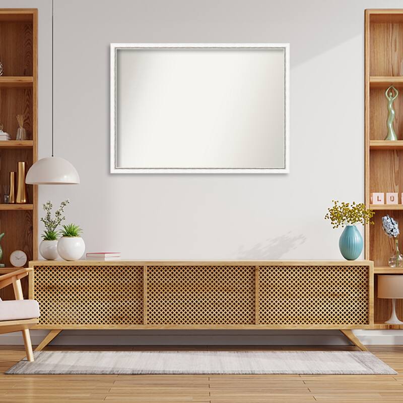 Morgan Non-Beveled Wood Framed Wall Mirror