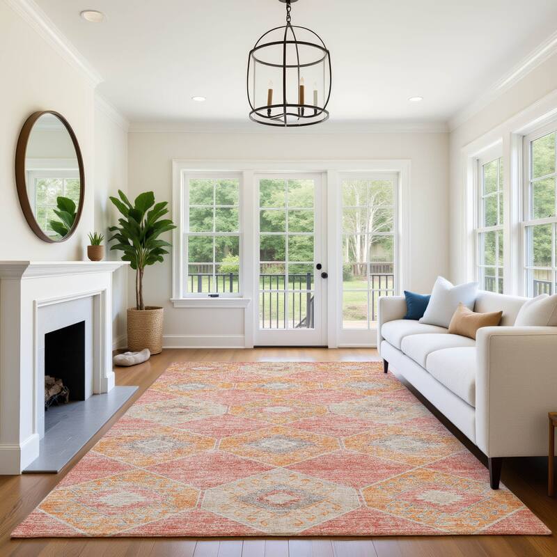 Premium Washable Super Soft Modern Global Mayfield Rug