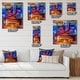 preview thumbnail 4 of 6, Designart 'Colour Fusion V' Modern Large Wall Clock