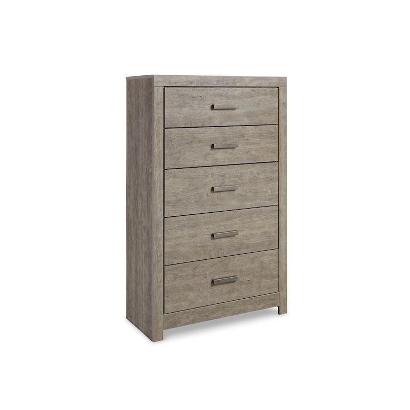 Signature Design by Ashley Balnain Grey 5-drawer Chest