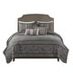 preview thumbnail 37 of 38, Madison Park Venetian 6 Piece Jacquard Quilt Set with Throw Pillows