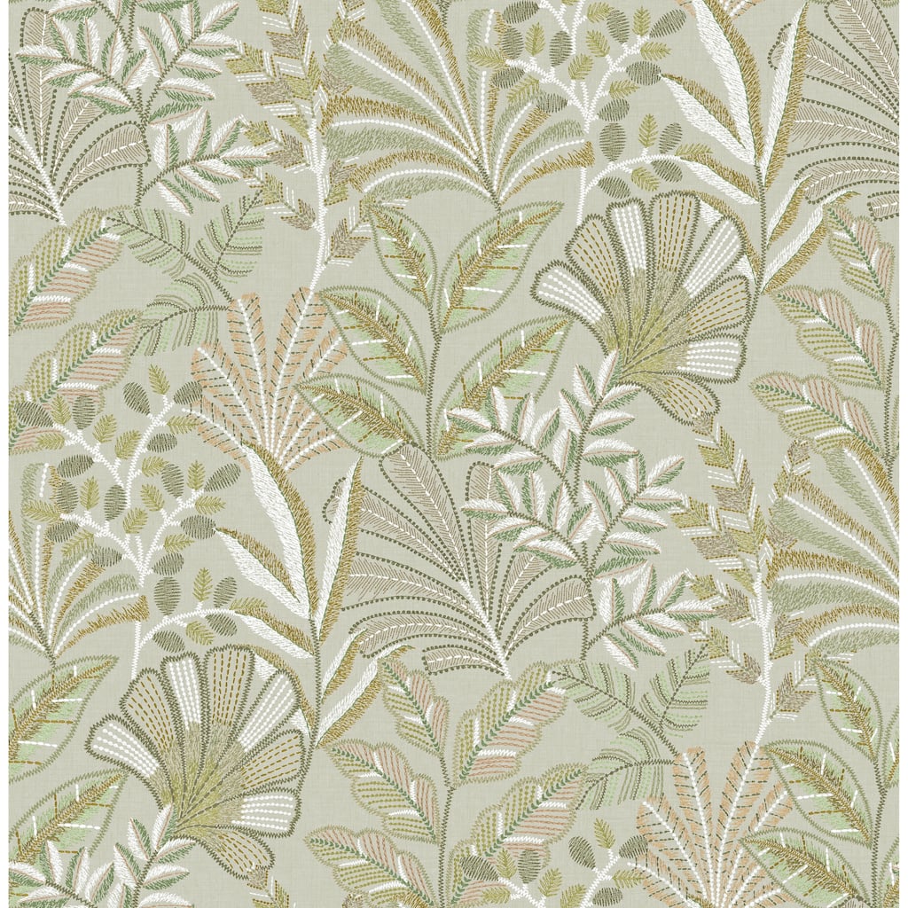 Graham & Brown Vendura Weave Sage Wallpaper