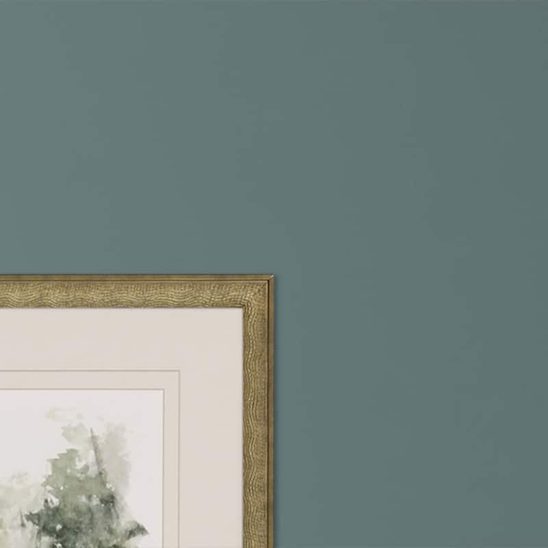 Wooded Stream S/2 Framed Art Giclee Under Glass - Green