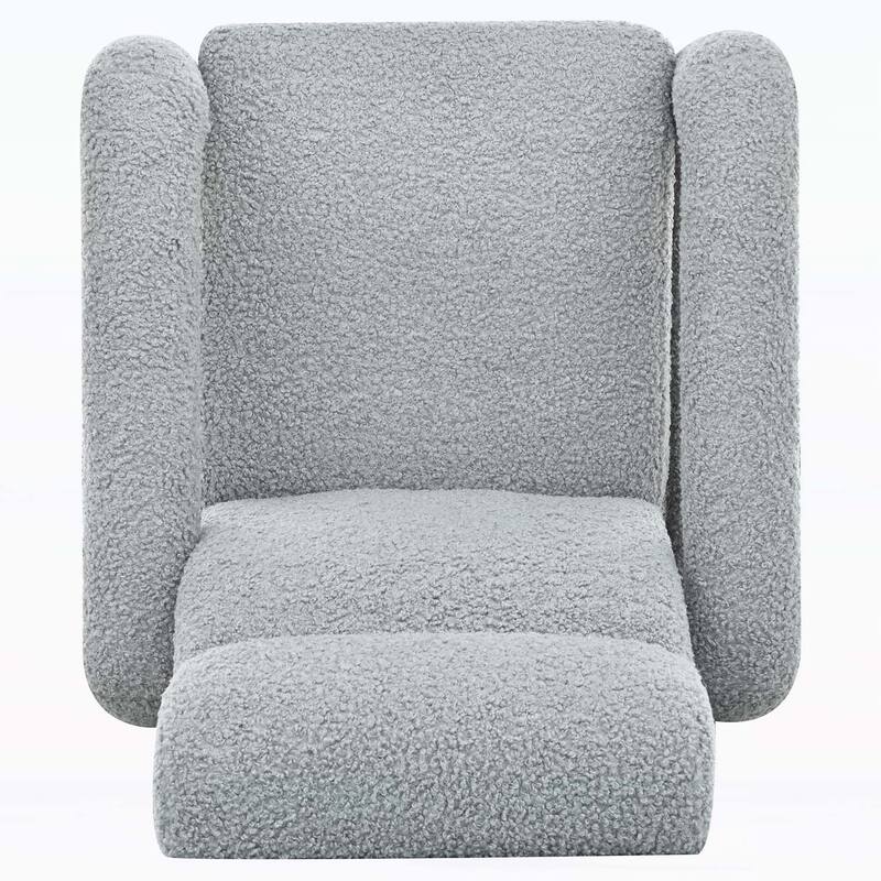 Upholstery Recliner Armchair with Adjustable Backrest for Comfortable Living Room Seating