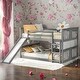 preview thumbnail 2 of 22, Multifunction Full Over Full Bunk Bed With Ladder And Slide