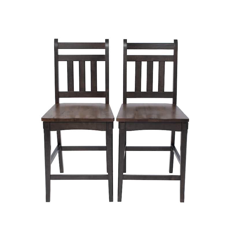 7 Piece Counter-height Solid Wood Dining Set