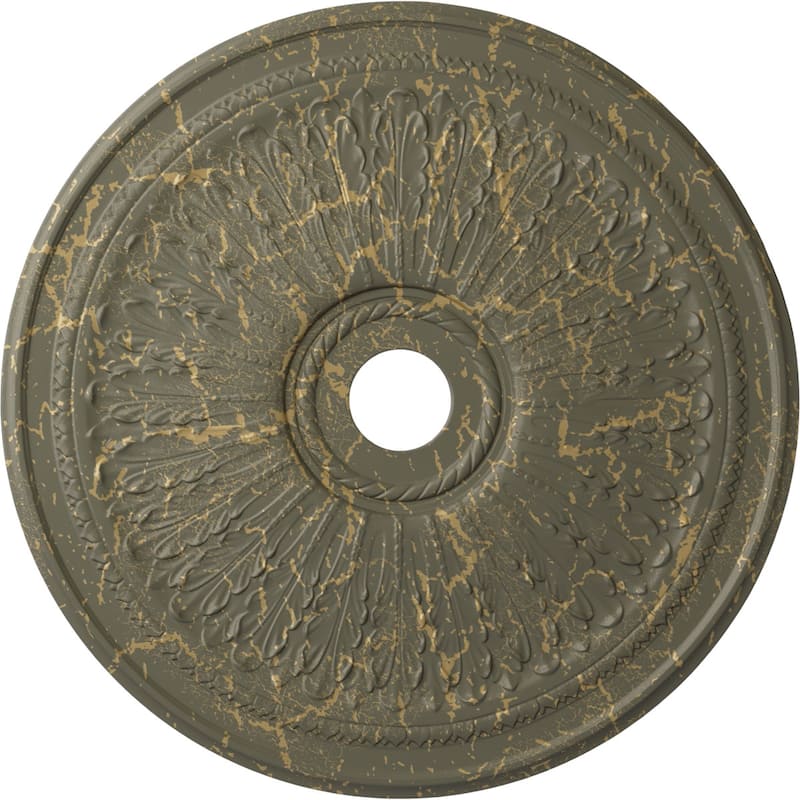 29 1/8"OD x 3 5/8"ID x 1"P Oakleaf Ceiling Medallion