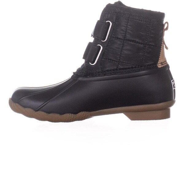 sperry saltwater jetty black