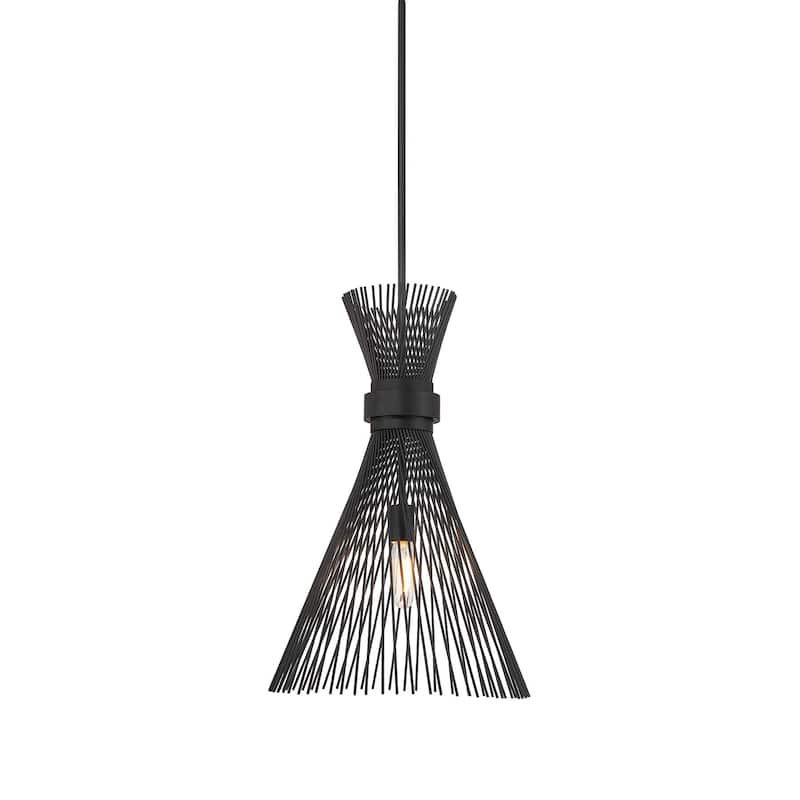 Savoy House 7-9602-1 Longfellow 16" Wide Pendant - Matte Black