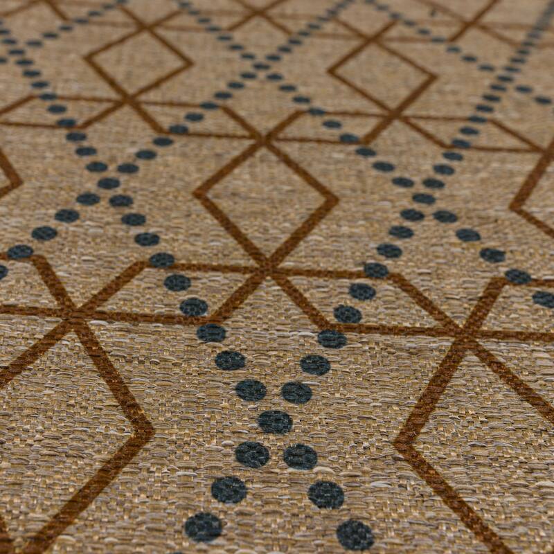 Mohawk Home Geo Groove Straw Grey 2' X 3' Door Mat - 2' x 3'