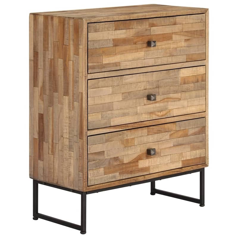 vidaXL Sideboard Reclaimed Teak Wood 23.6"x11.8"x29.5"