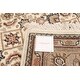 preview thumbnail 9 of 7, ECARPETGALLERY Hand-knotted Bijar Cream Wool Rug - 4'9 x 6'6
