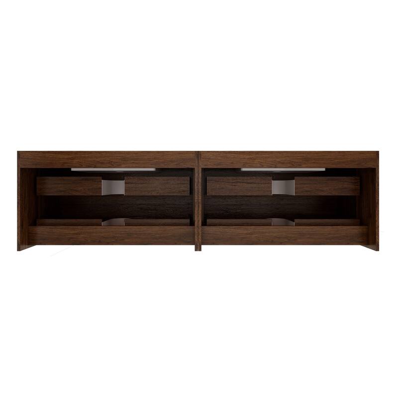 Morava 84" Floating Vanity with Double Sink - 84