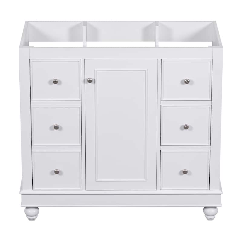 36" Gray Bathroom vanity