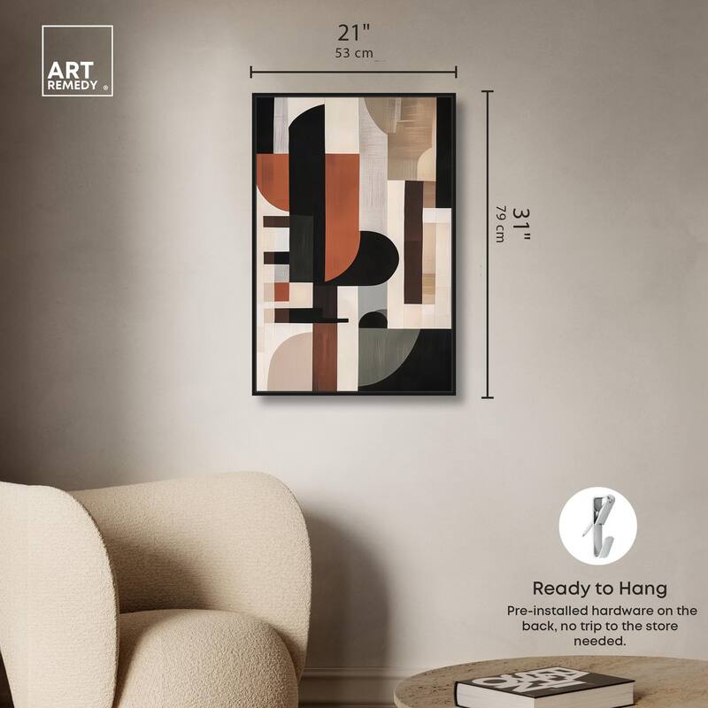 Jahns' Abstraction I Canvas by Art Remedy