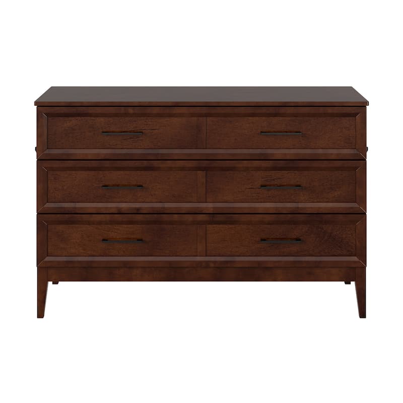 Santa Fe Murphy Bed Chest with Mattress and Built-in Charger