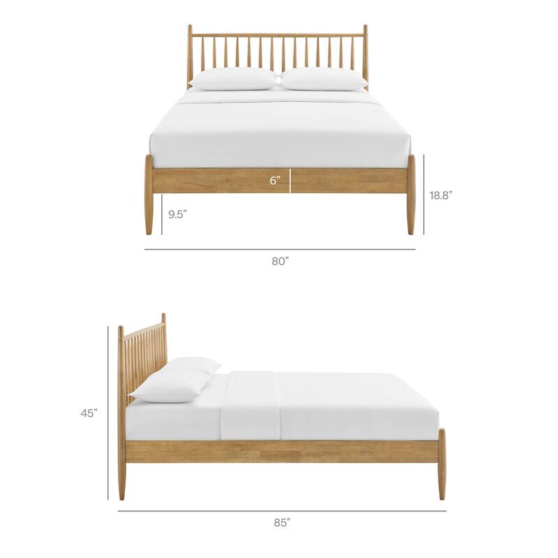 Zane Size Spindle Bed