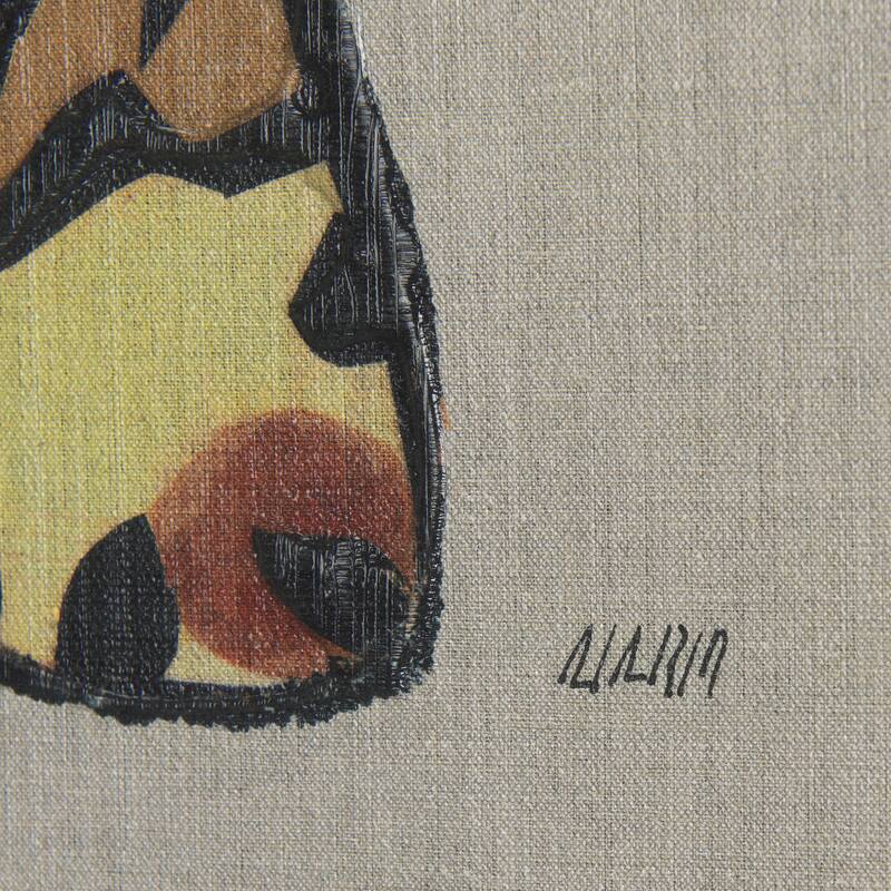 Moth III (20 x 20 ) Canvas Art Print