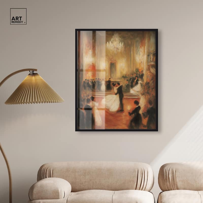 Ballroom Dance Shadowbox by Art Remedy