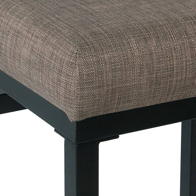 HomePop Open Back Metal 24" Counter Stool - 24 inches - 24 inches