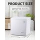 preview thumbnail 5 of 13, 5.0 Cu.Ft Deep Compact Chest Freezer with 7 Gears Temperature Control with a Removable Basket for House, Kitchen, Garage, Shop