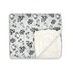 preview thumbnail 2 of 4, Printed Minky Plush Baby Blanket - N/A Grey