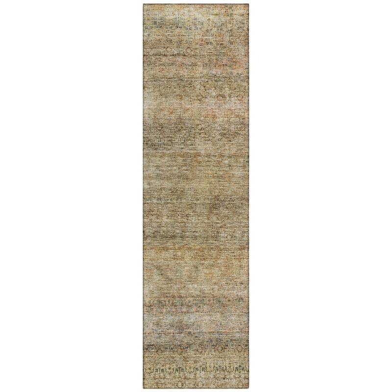 Machine Washable Indoor/ Outdoor Ombre Chantille Rug