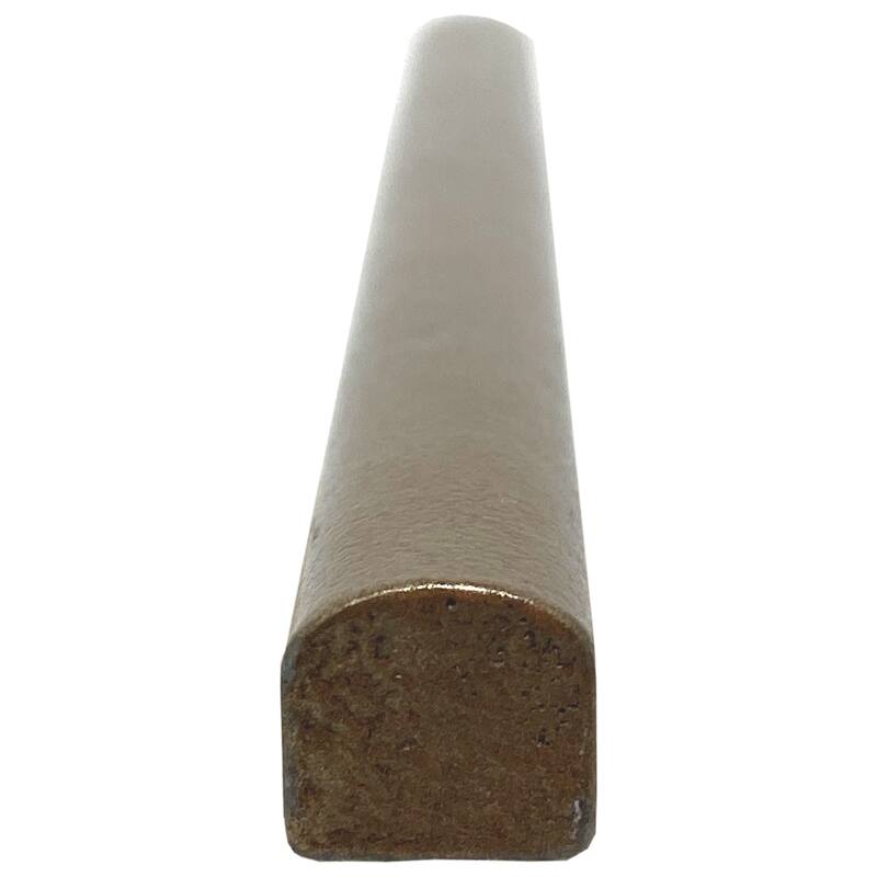 0.5 inch x 8 inch Matte Metallic Listello Wall Tile Trim