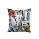 preview thumbnail 56 of 89, Oussum Home Decor Cotton Cushion Cover with Zippered Digital Print Pillowcase Single Square for Couch Bed Pillow Case (16"x16")