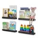 preview thumbnail 12 of 13, Rustic State Smith Solid Wood Picture Ledge Wall Shelf 17 Inch Pack of 4