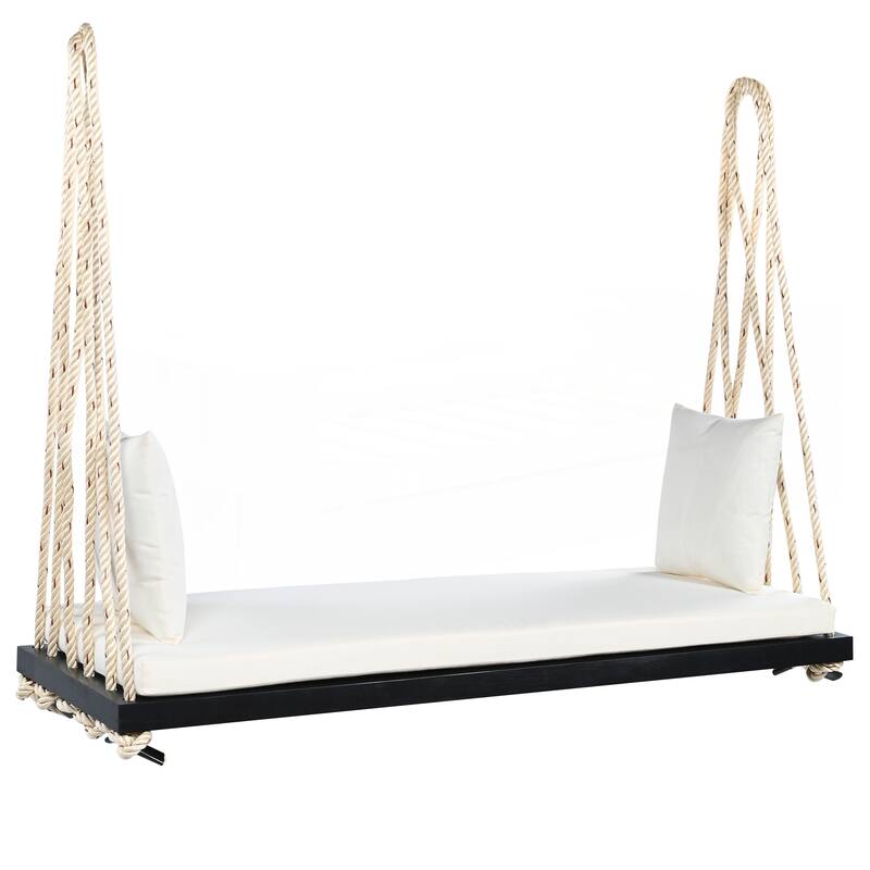 Patio Wooden Swing Chair