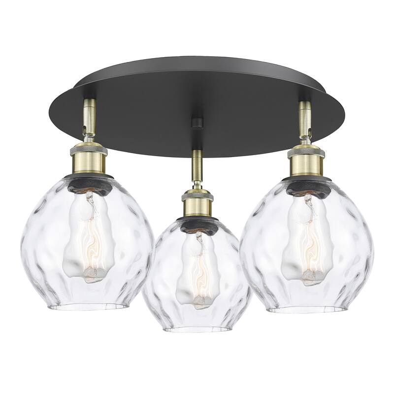 Innovations Lighting Waverly - 3 Light 18" Flush Mount