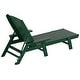 preview thumbnail 21 of 96, Laguna Hdpe All Weather Outdoor Patio Pool Reclining Chaise Lounges With Square Side Table (3-Piece Set)