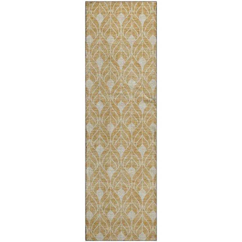 Premium Washable Super Soft Geo Teardrop Mayfield Rug