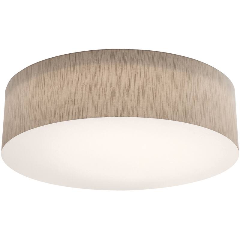 AFX Anton 30'' LED Flush Mount - Jute