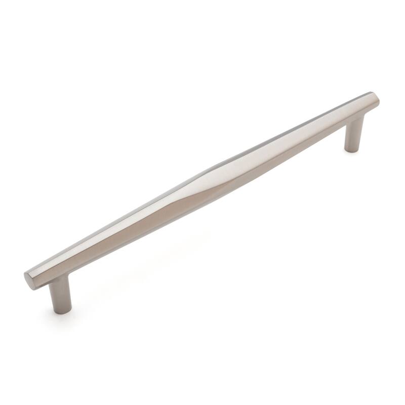 RK International Gibraltar 12 Inch Center to Center Bar Cabinet Pull - Satin Nickel