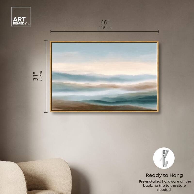 Nuance of the Range II Canvas by Art Remedy