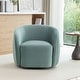 preview thumbnail 31 of 107, SEYNAR Modern Glam Velvet Upholstered 360 Degree Swivel Accent Armchair