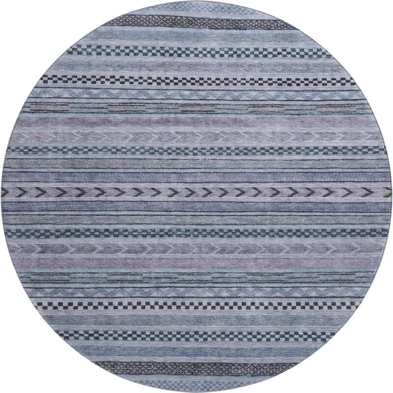 Premium Washable Super Soft Boho Stripes Mayfield Rug