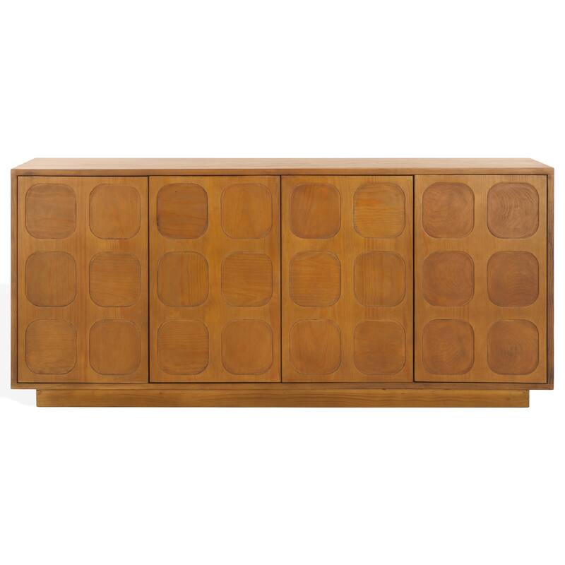 SAFAVIEH Couture Benedict Wood Sideboard - 68"W x 19"D x 30"H