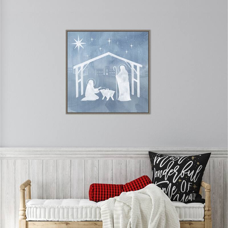 Star of Bethlehem I by Grace Popp Framed Canvas Wall Art